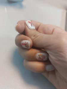 زمستان در ناخن